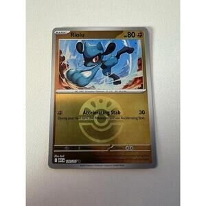 Pokémon TCG Riolu Ascended Heroes 112/217 Holo PokeBall Near Mint